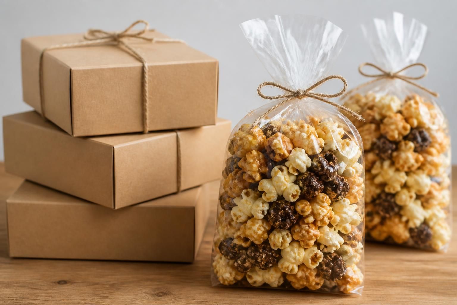 Bloom's Popcorn work detail